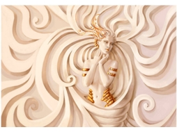 Papel de Parede ARTGEIST Douradoen Goddess (150x105 cm)