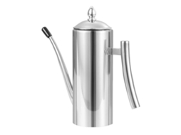 Dispensador de Óleo Aço Inox 304 Anti vazamento Bica Longa 700ml para Cozinha Vinagre Molho de Soja | S/MARCA