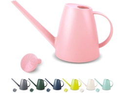Regador, 1,8 L, Cor Rosa, Bico Longo, Para Plantas, Flores, Bonsai E Vasos Em Áreas Interiores Ou Exteriores