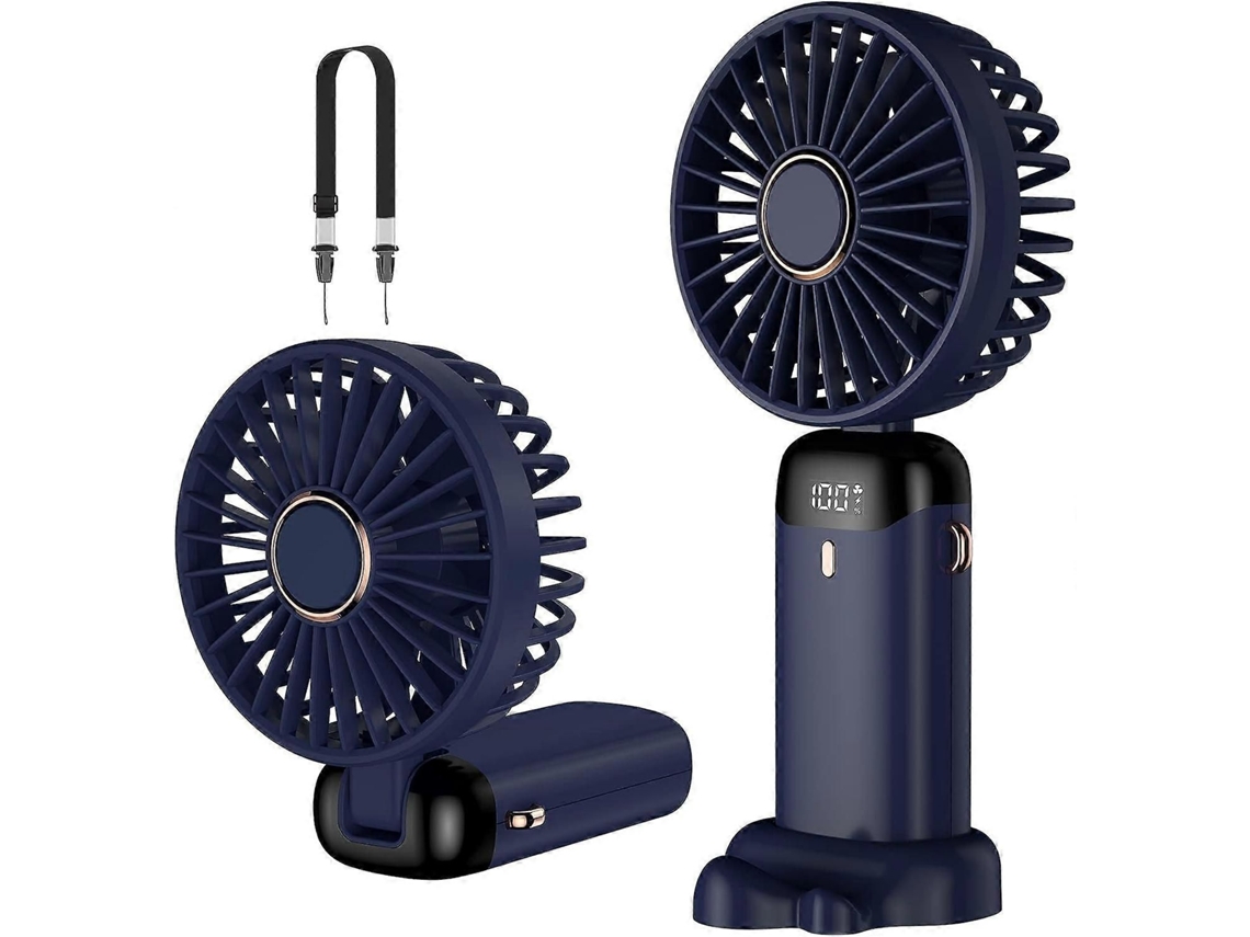 Ventilador Portátil Recarregável Mini Fan 4200mah Para Escritório E Exterior