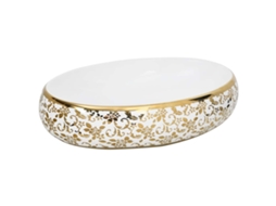 Countertop Basin, Countertop Basins Vidaxl Ouro Cerâmica (59 X 40 X 15 Cm)