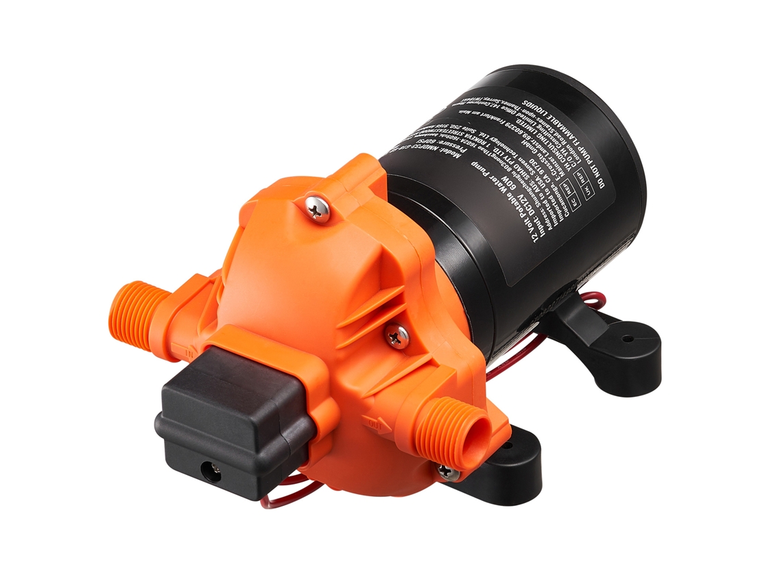 Bomba De Membrana Succebuy 12v 1,8gpm, Bomba De Água De 3 Câmaras Com Interruptor De Pressão