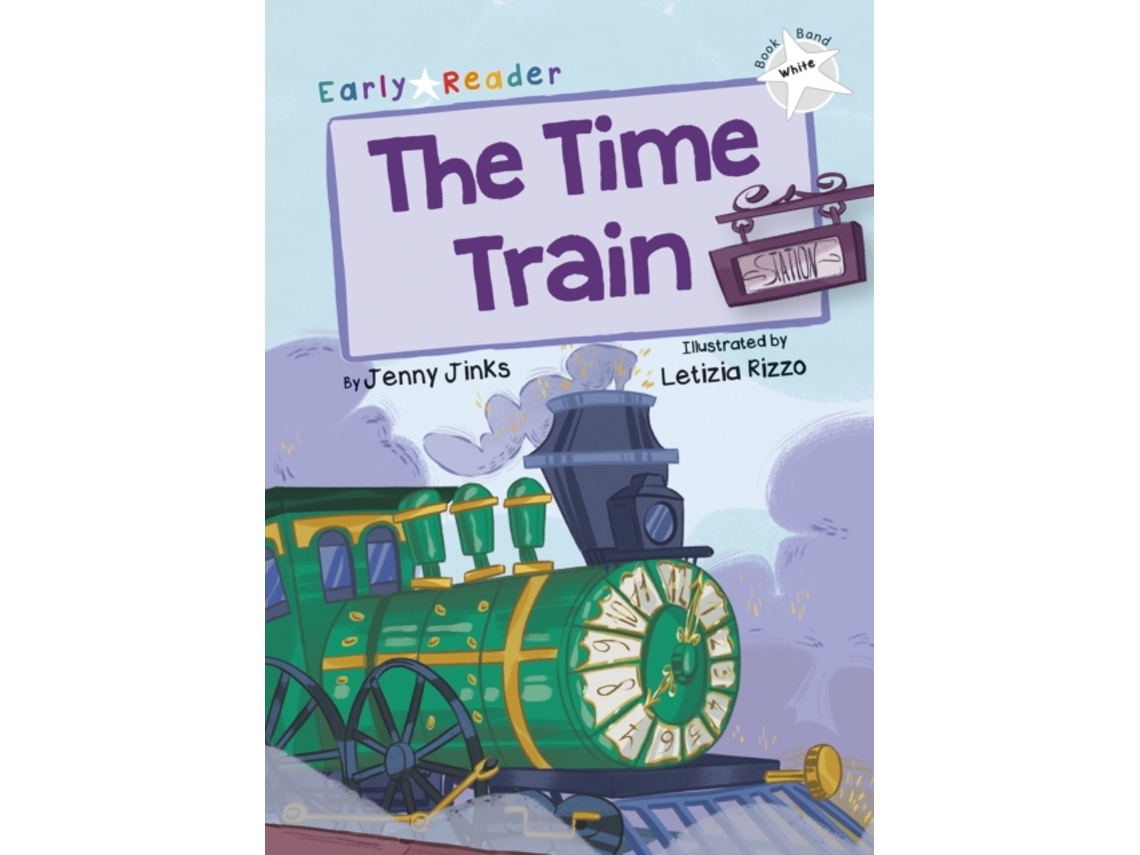 Livro The Time Train de Jenny Jinks (Inglês)