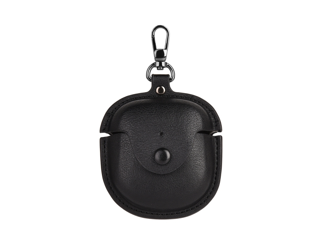 Estojo Protetor Halinuia Couro Tws Modelo Qc2 (compatível Bose Quietcomfort Ii, Gancho Integrado)