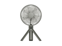 Ventilador Portátil Recarregável Via Usb Para Camping, Ventilador De Pedestal Dobrável Com Múltiplas Velocidades