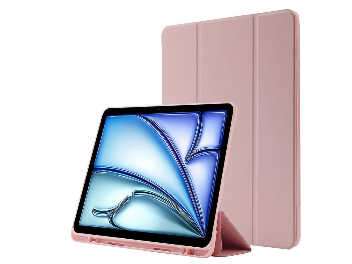 Capa de couro tripla Webake Skin Feel para tablet com compartimento para caneta