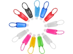 Viagem Garrafas, Cores Sortidas, Macios, À Prova De Vazamentos, Embalagem Com 20 Unidades, Chaveiros, 30ml
