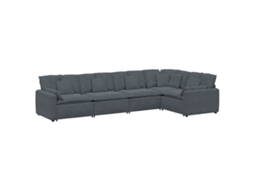 Modular Sofa, Modular Sofas Vidaxl Cinzeto Veludo (n/a)
