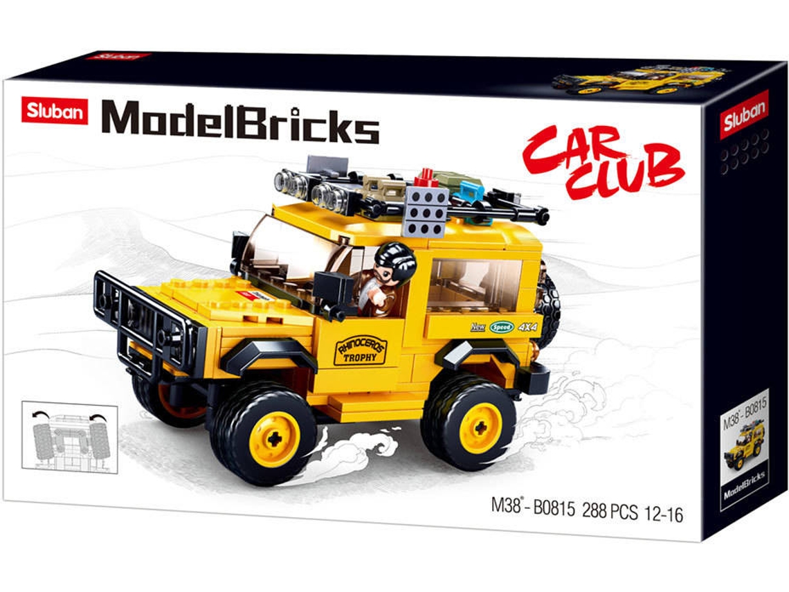 Blocos de Construção SLUBAN Model Bricks Defender Trophy 288 Pcs (Idade Mínima: 6 Anos - 38 x 23,7 x 6,7 cm)