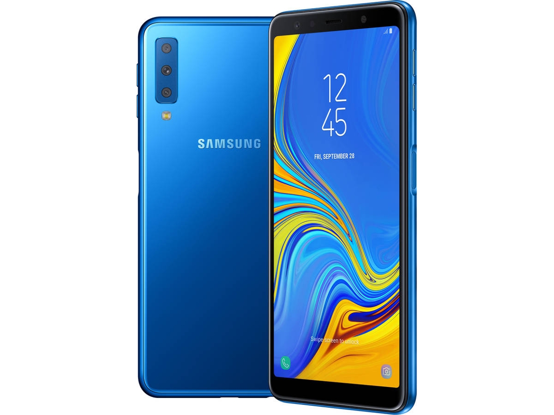 Smartphone SAMSUNG Galaxy A7 (6'' - 4 GB - 64 GB - Azul)