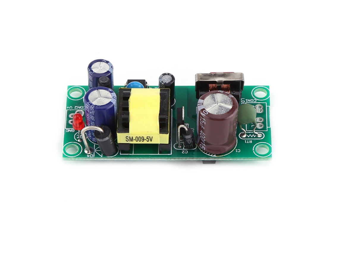 Módulo de Fonte de Alimentação Ac dc Isolada Entrada Ac85v~264v Saída Dc5v 2a 10w