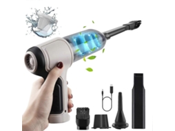 Lurelia Aspirador Portátil Sem Fio Para Carro E Casa 9000pa, 120w Carregamento Usb