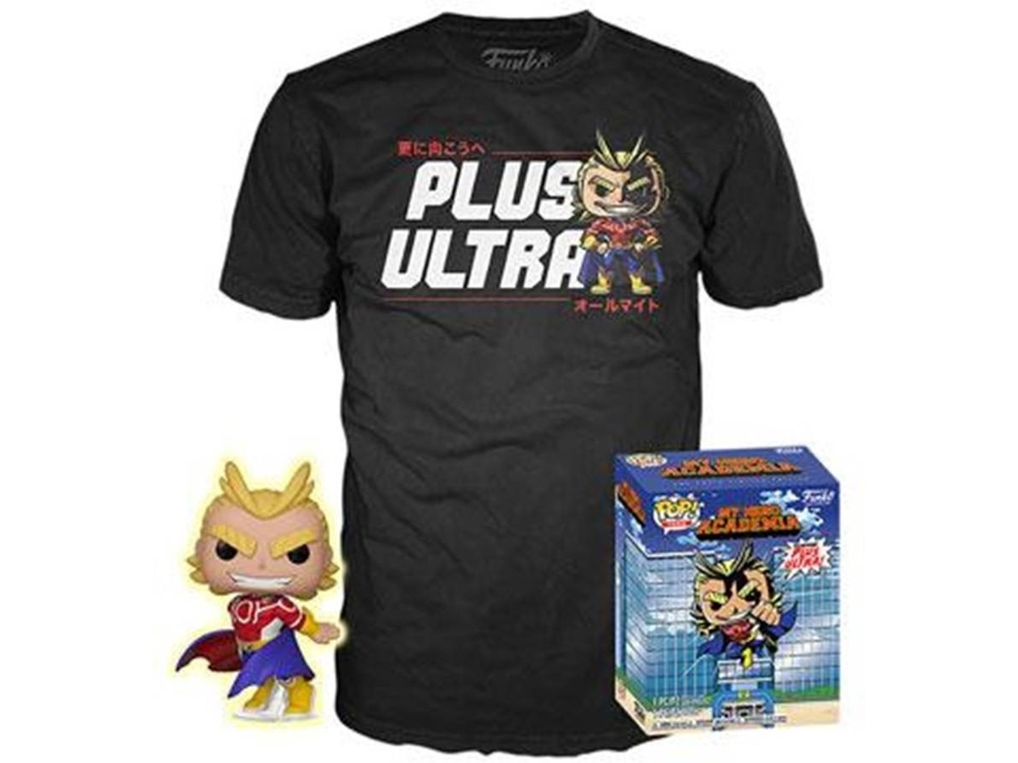 Pop & Tee My Hero Academia All Might Funko e Camisola Tamanho S Ut - 56664S