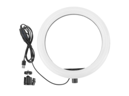 10in Ring Shape Fill Light Live Steaming Supplementary Lamp Night Selfie Enhancing Light LAXISCREED
