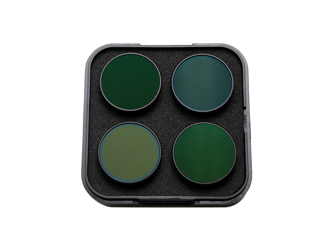 Kit Filtros Nd4/8/16/32 Flywoo Compatível com Câmeras de Ação Gp9/10/11/12 Smo Naked Gopro6/7 MDUG