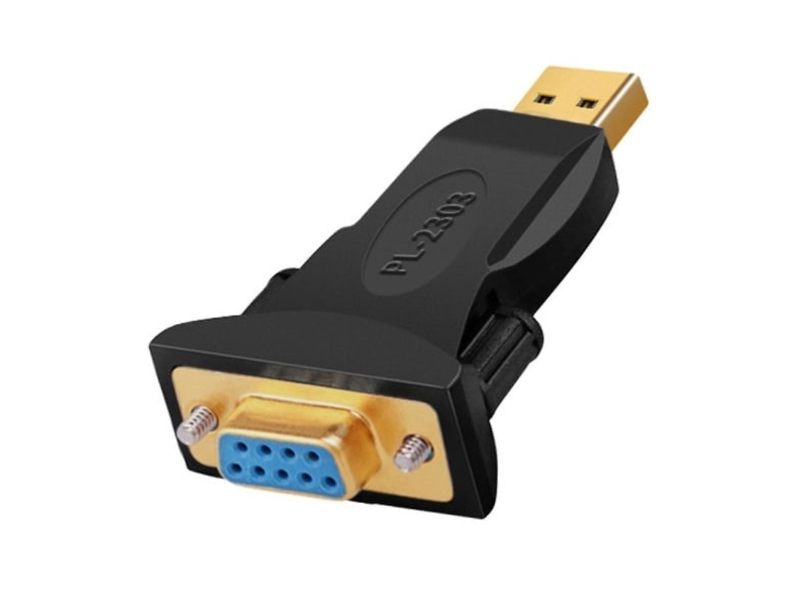 Adaptador Usb Para Rs232 Com Chipset, Conversor Serial Usb Para Db9