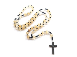 Colar De Rosário Católico, Colar De Contas De Cristal Cristão, Presente Religioso Feminino Slowmoose