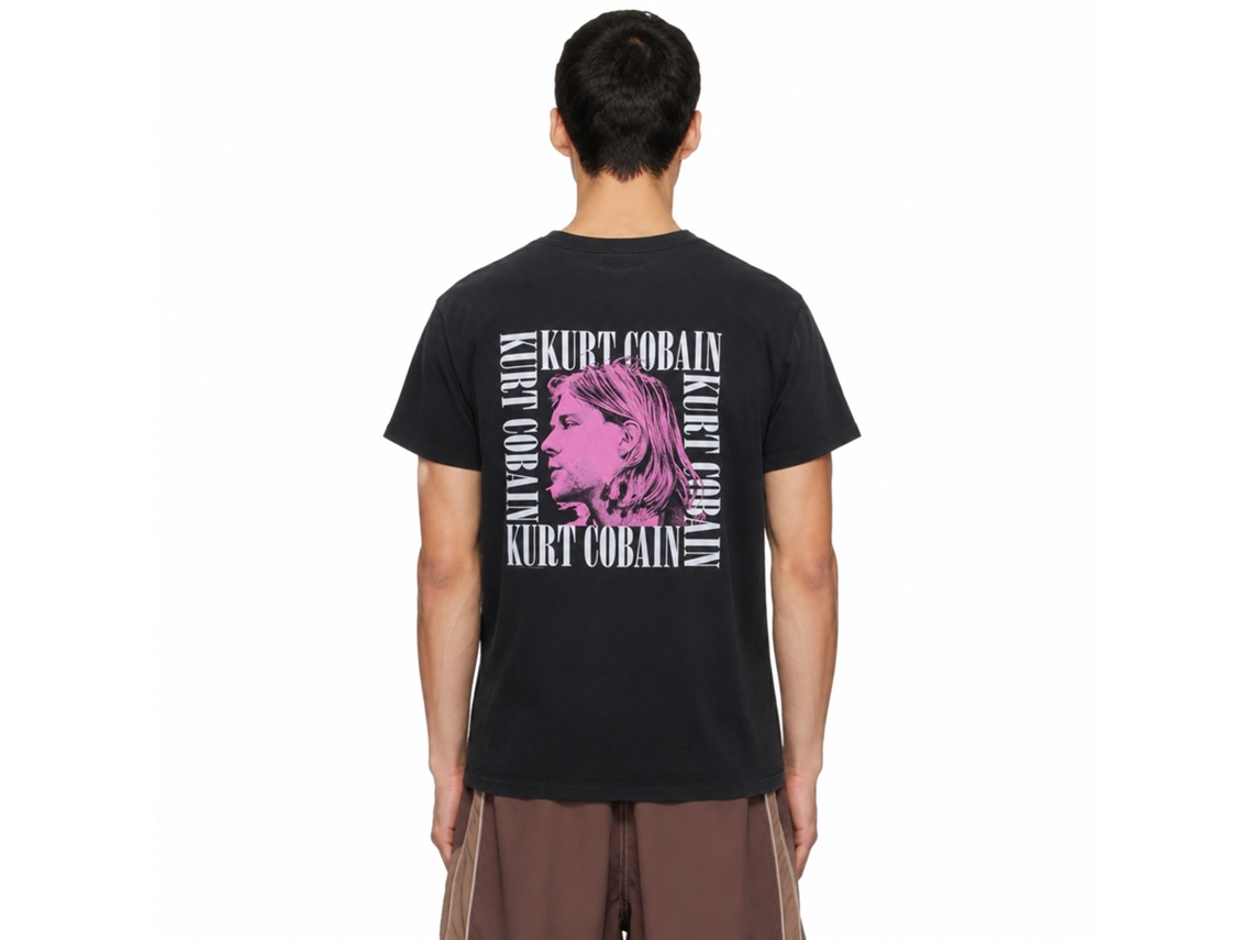Kurt Cobain Head Shot Frame T-shirt Classic Unisex Adults Size:s