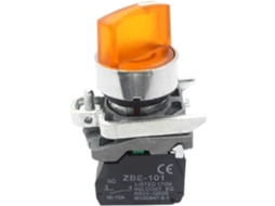 Xb4 Bk25m1 Interruptor De Controle 220v, Botão De Pressão Led 2 Posições Seletor Alça Padrão Com Luz