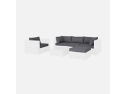 Conjunto de Capas de Almofadas SWEEEK Cagliari (Antracite)