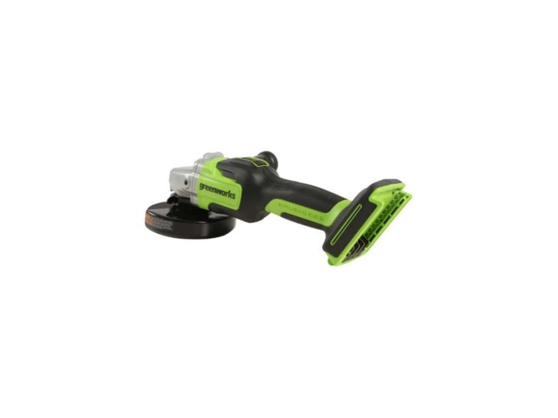 Esmerilhadora Angular Greenworks Gd24ag 24v Sem Escovas 125mm Sem Bateria Nem Carregador