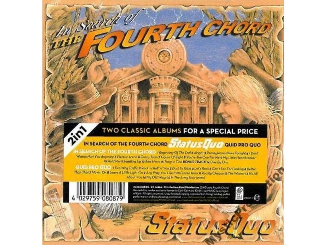 CD Status Quo - In Search Of The Fourth Chord / Quid Pro Quo