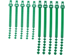 Conjunto De 10 Tiras Ajustáveis Para Suporte De Plantas, Ideais Para Jardinagem.