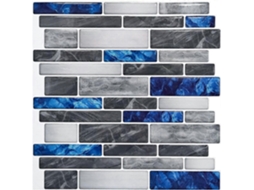Lurelia Azulejo Adesivo Folhas Mármore Cozinha Autoadesivo Removível Resistente Ao Calor 10 Unidades 30x30 Cm Banho Quarto