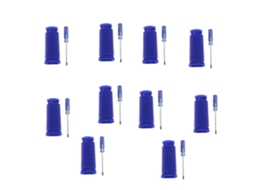 10x Para V6 V7 V8 V10 V11 Mangueira De Sucção Com Rolo De Veludo Macio Azul Para Aspirador De Pó Doméstico_ptg