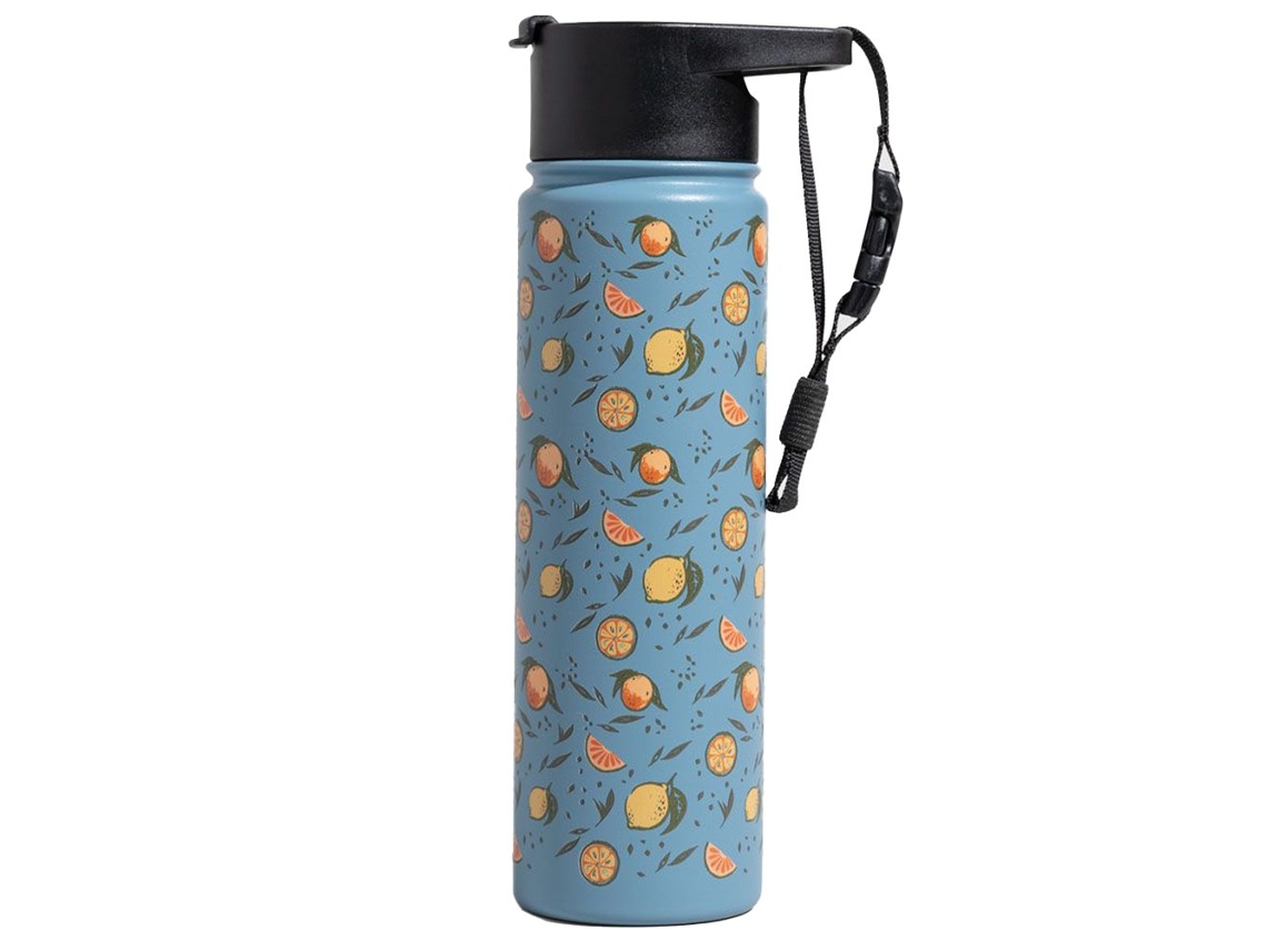 Termo de Aço 650Ml Azulunited By Blue