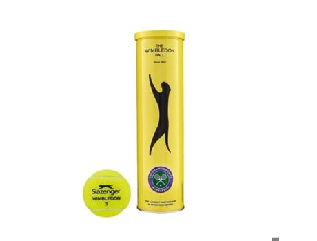 Bola de tênis Slazenger Wimbledon 2024 (x4)