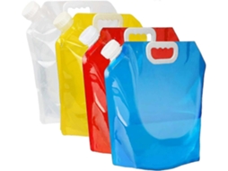 Conjunto de 4 Sacolas Dobráveis ​​de 5 Litros GOKOCO