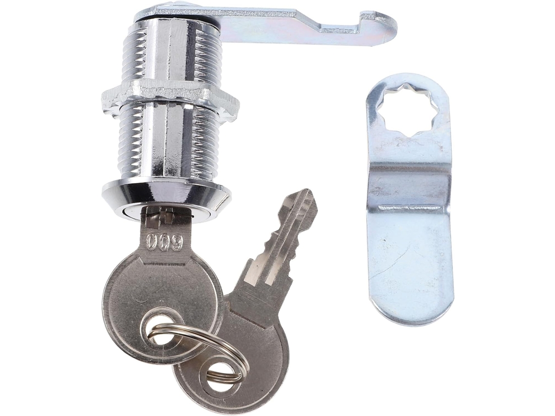 Cilindro De Fechadura Anneome Cam Lock 5 8 Polegadas Para Armários, Ideal Para Armazenamento Em Trailers, Caixas De