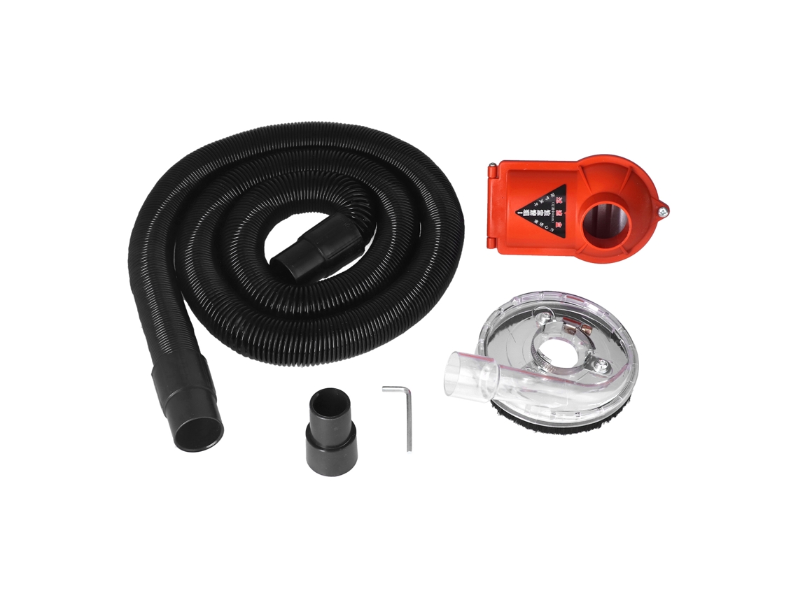 Kit De Capucha Antipolvo Para Esmeril Angular, Accesorio De Esmerilado Seco, Cepillo, Tapa Para Disco De Lija 4 Pulgadas
