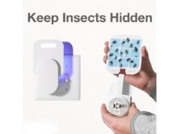1 Unidade de Lâmpada Anti mosquitos STELASPLEN, com 10 placas
