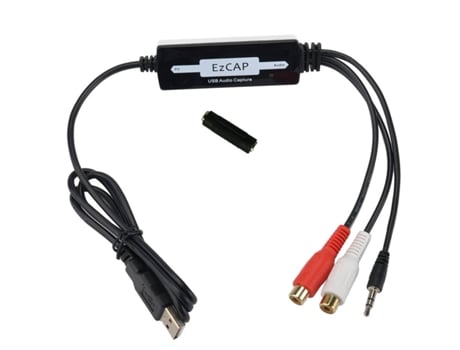 Conversor de Áudio Analógico para digital RONGZHAN Ezcap (USB)