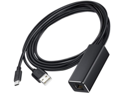 Mbps, Conexão Com Fio Estável Streaming Tv, Compatível Cabo, Preto