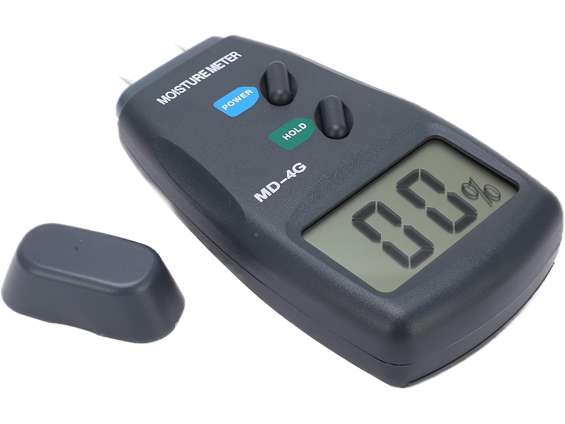 Medidor De Madeira, Digital, Testador Lcd, Md 4g Com Função Bloqueio
