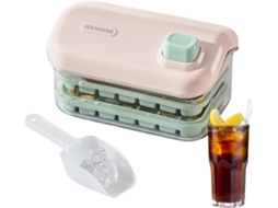 Forma De Gelo Com Tampa E Recipiente, Formas De Gelo Para Freezer Forma Para Fazer Gelo No Cong Gokoco