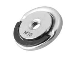 Porca Flangeada De Liberação Rápida M10, Placa De Pressão Autotravante Para Esmerilhadeira Angular, Peças De Reposição