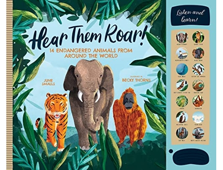 Livro Hear Them Roar de June Smalls (Inglês - Capa Dura)