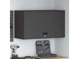 Vidaxl Armário De Parede Para Garage Preto 90 X 40 X 53 Cm