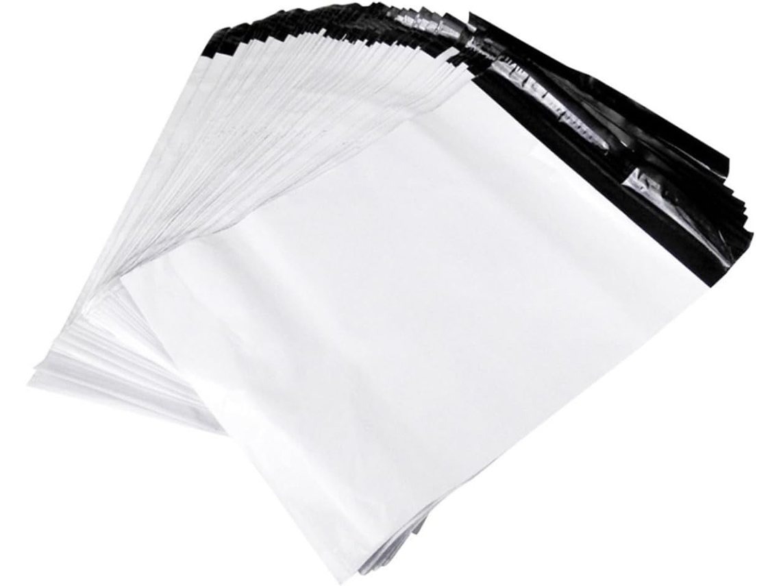 100 Peças Sacos Expedição Plástico Autoadesivos Envelopes Resistentes À Eau E Aux Déchirures Ideias Para De