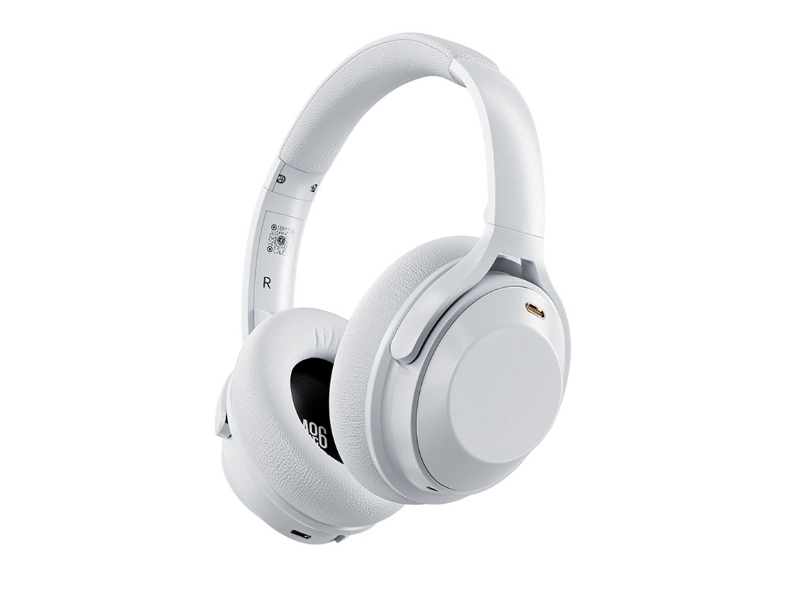 Headphones Bluetooth A06 Over-ear Sem Fios, Anc Cancelamento De Ruído, Microfone, Som Hi-fi Estéreo, Para Música