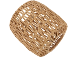 Luminária Pendente Vintage de Rattan, Leve e Durável. SFUSHOS