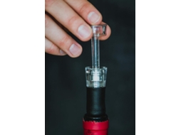 A Rolha De Vinho A Vácuo Retarda A Oxidação Da Rolha Da Garrafa De Vinho Tinto Para Preservar O Frescor, Reutilizável