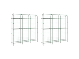 Garden Trellis, Garden Trellises Vidaxl Verde Aço (n/a)