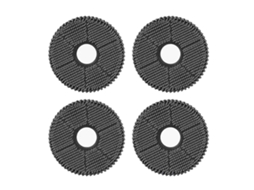 Panos de Limpeza para Aspirador Robô X40 Pro/ X40 Ultra/s30 Pro Ultra, Peças de Reposição , Conforme Mostrado na Imagem BRILVIBERA (4 Unidades)