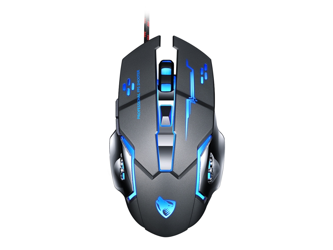 Rato Gaming AGTRUM V6 6400Dpi Preto