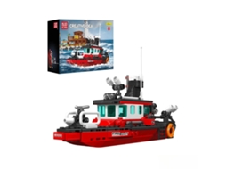 Mould King Barco De Combate A Incêndios 10082